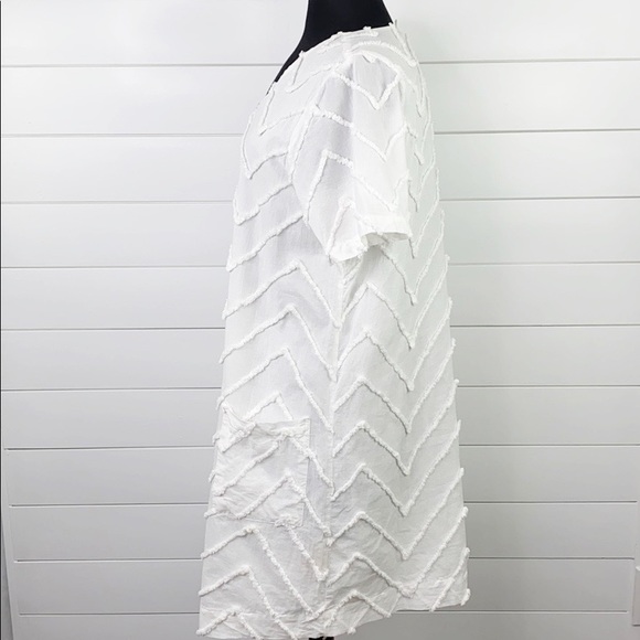 SOLD ANTHROPOLOGIE Marcelle Textured Shift Dress - Picture 4 of 14